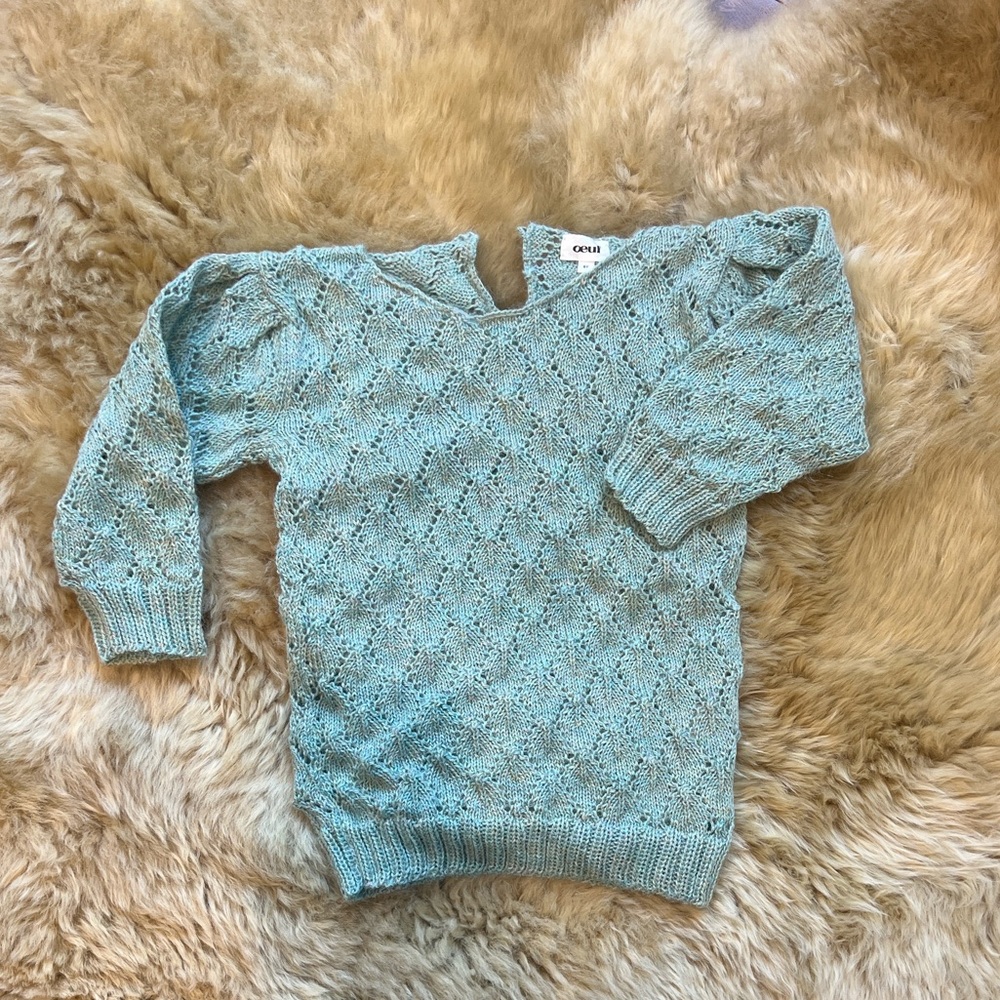 Oeuf Kids Sweater in Light Blue